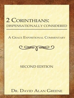 cover image of 2 Corinthians
